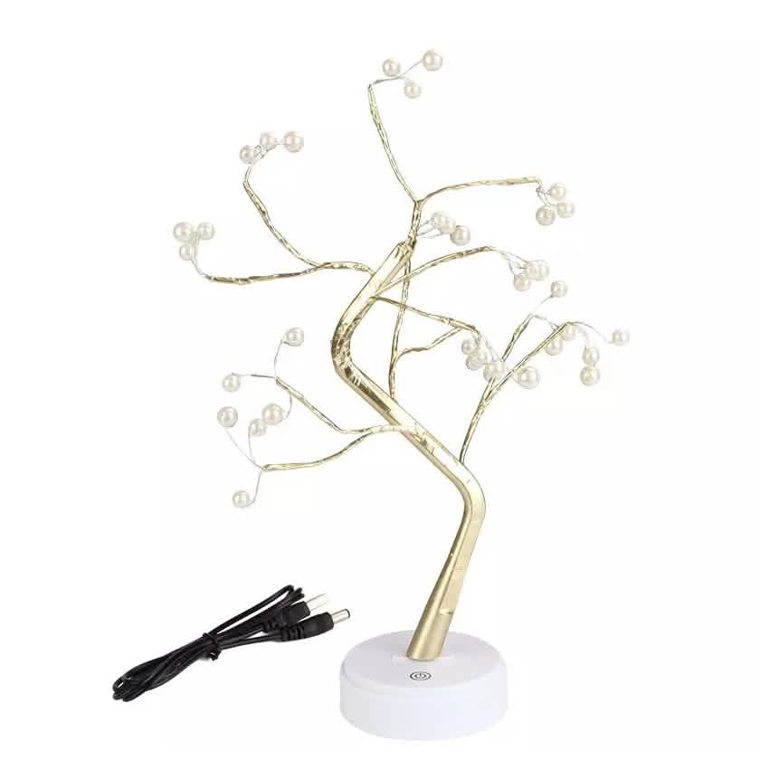 LED Artificial Twig Tree Light Tabletop Bonsai Lamp DailySale
