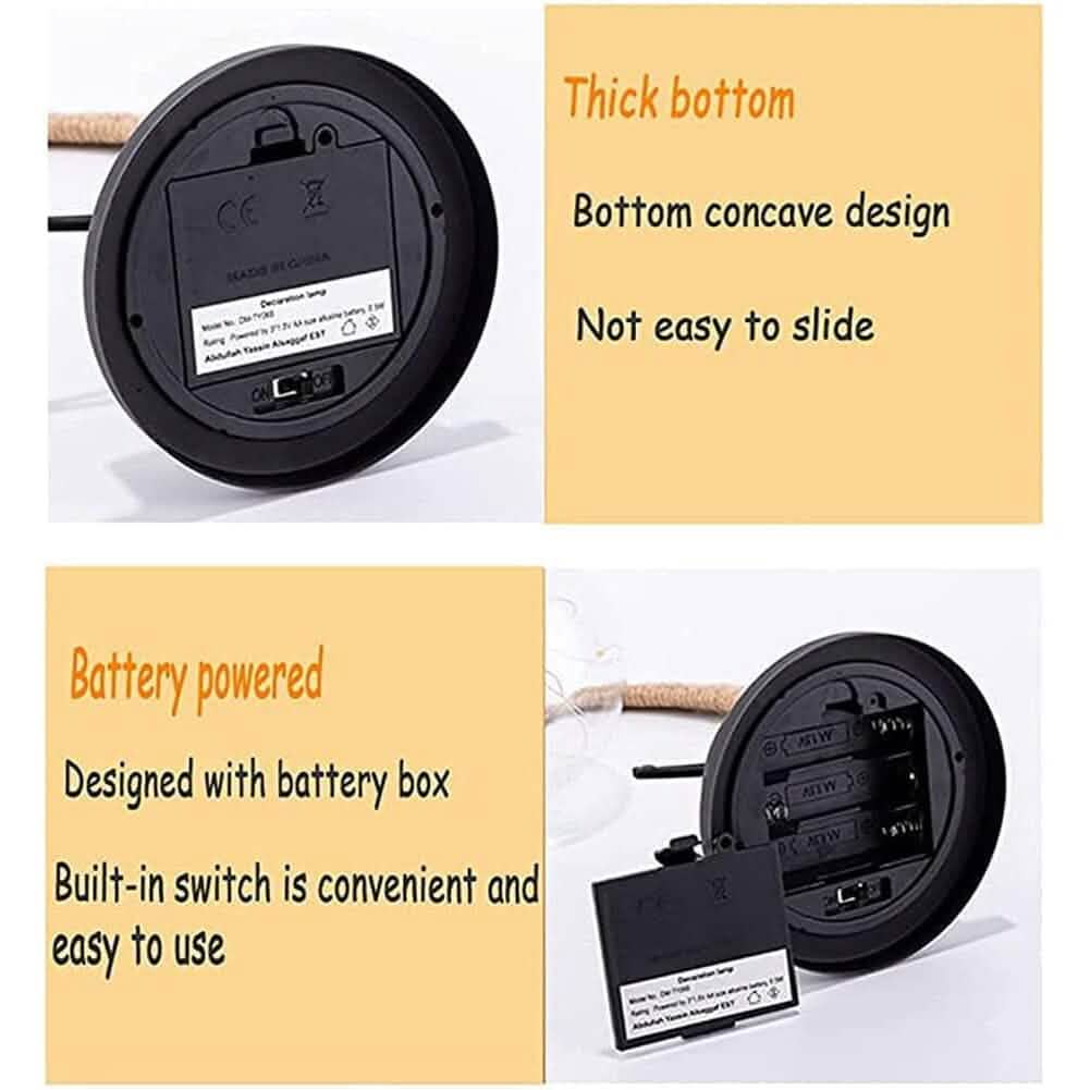 LED Ball Lamp Wrought Iron Moon Lamp DailySale