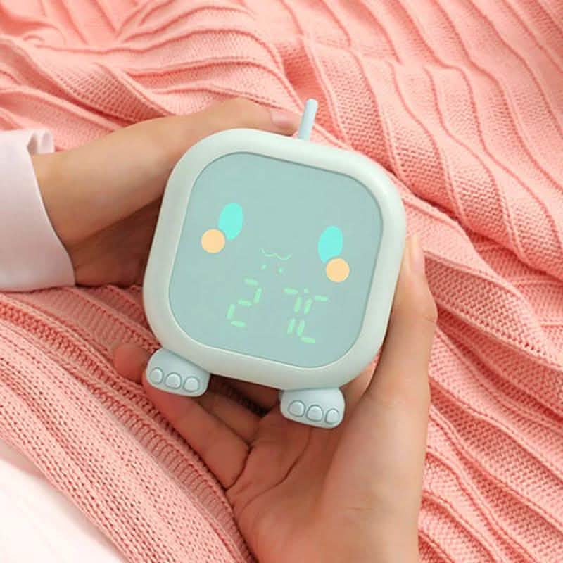 Led Cartoon Alarm Clock Voice Control Digital DailySale