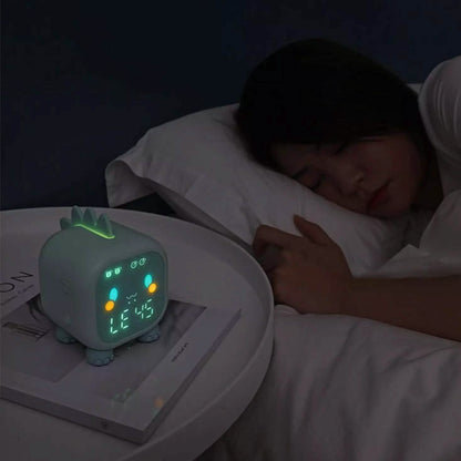 Led Cartoon Alarm Clock Voice Control Digital DailySale