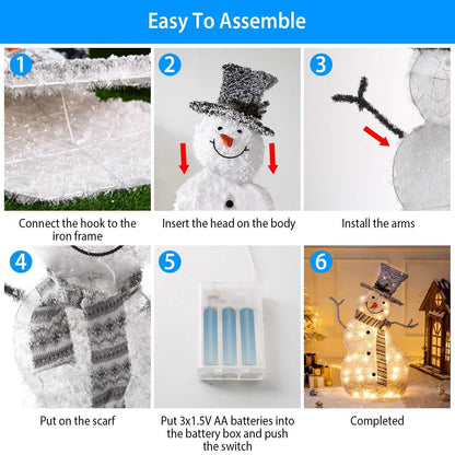 LED Christmas Snowman Decoration DailySale