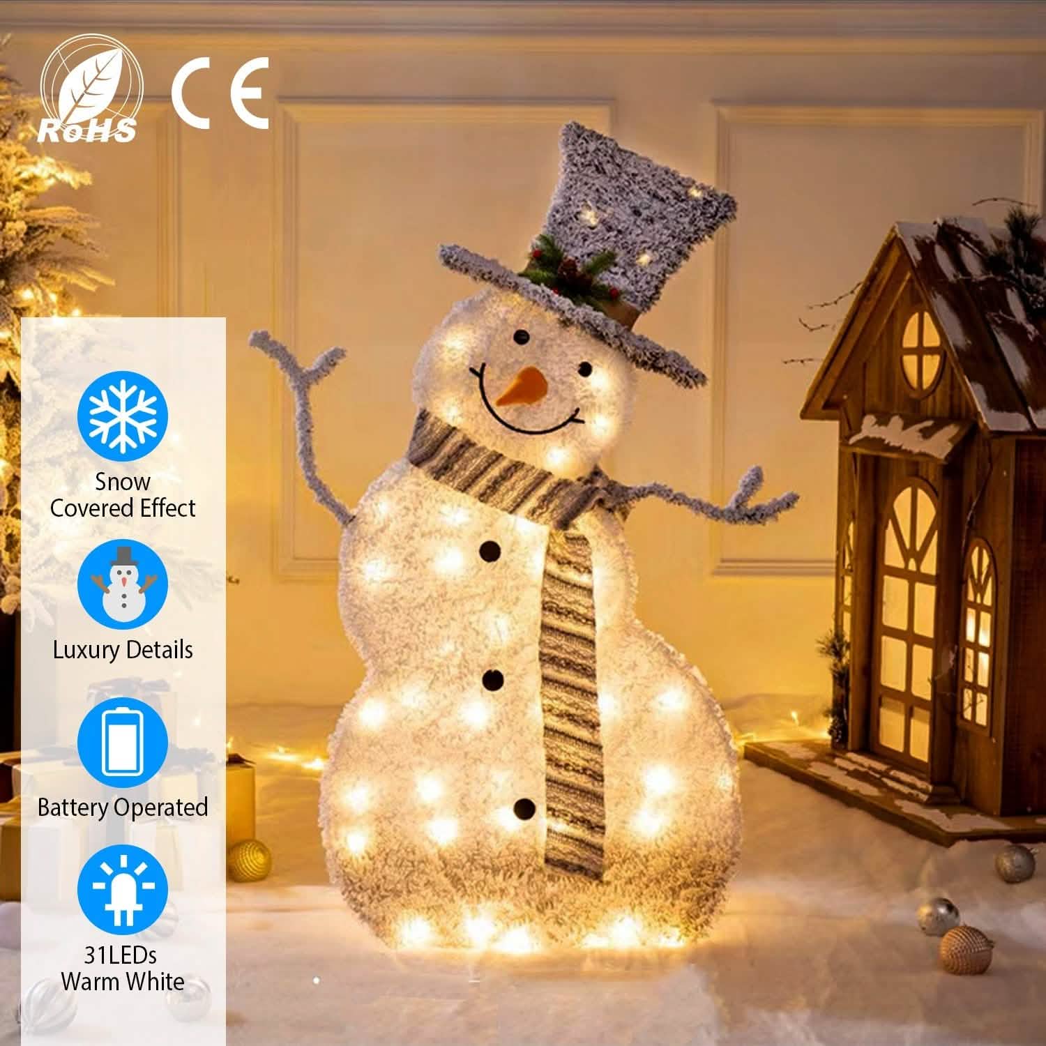 LED Christmas Snowman Decoration DailySale