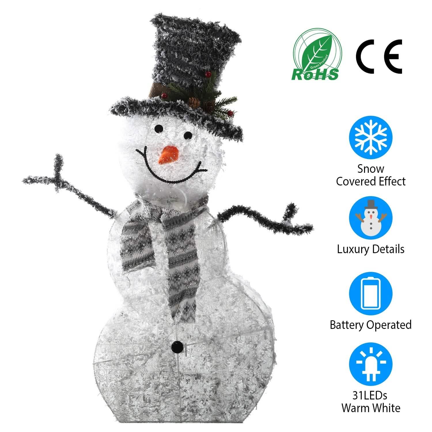 LED Christmas Snowman Decoration DailySale