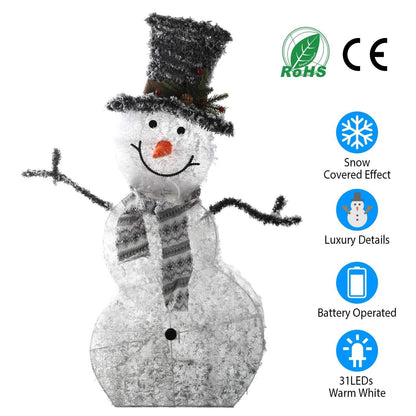 LED Christmas Snowman Decoration DailySale