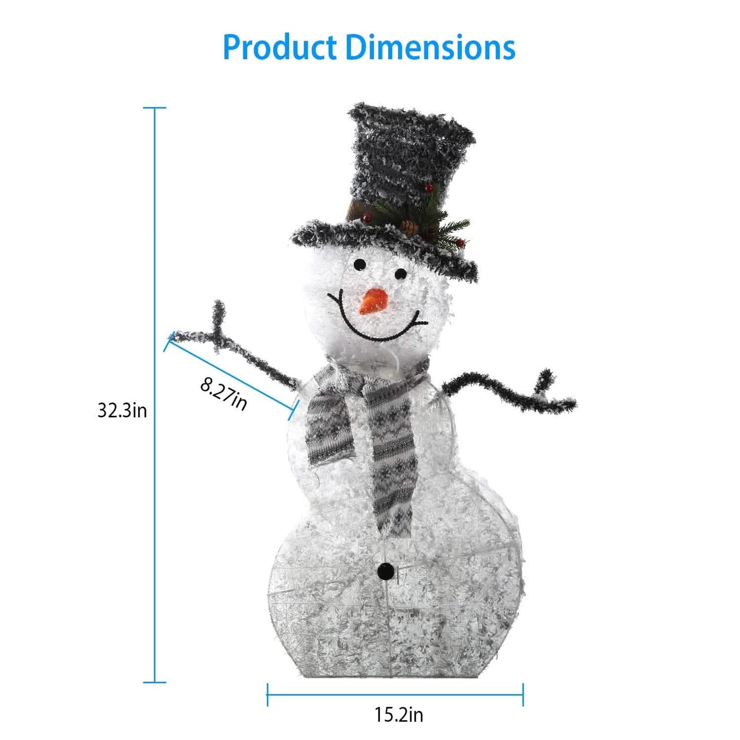 LED Christmas Snowman Decoration DailySale
