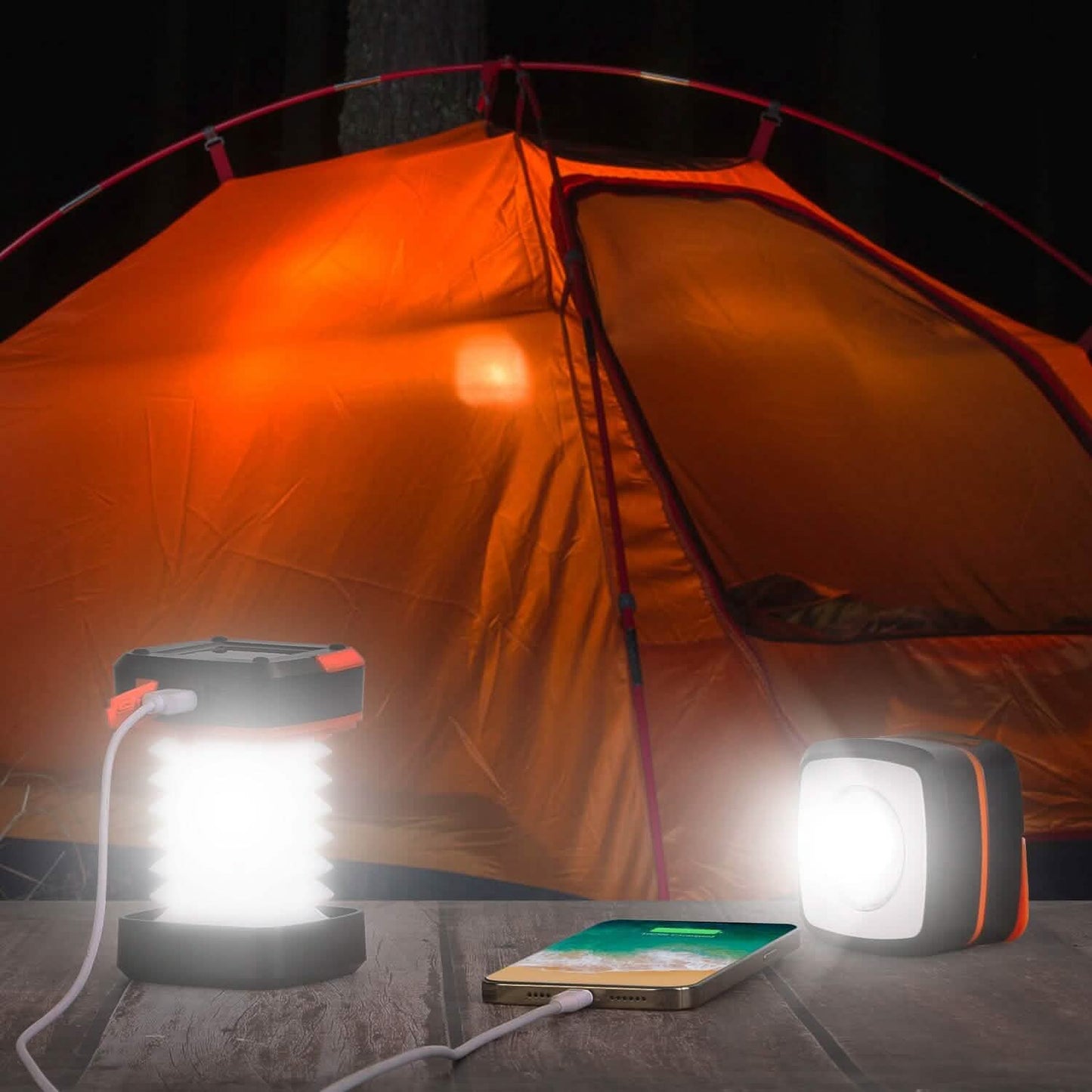 LED Collapsible Solar Camping Lantern DailySale