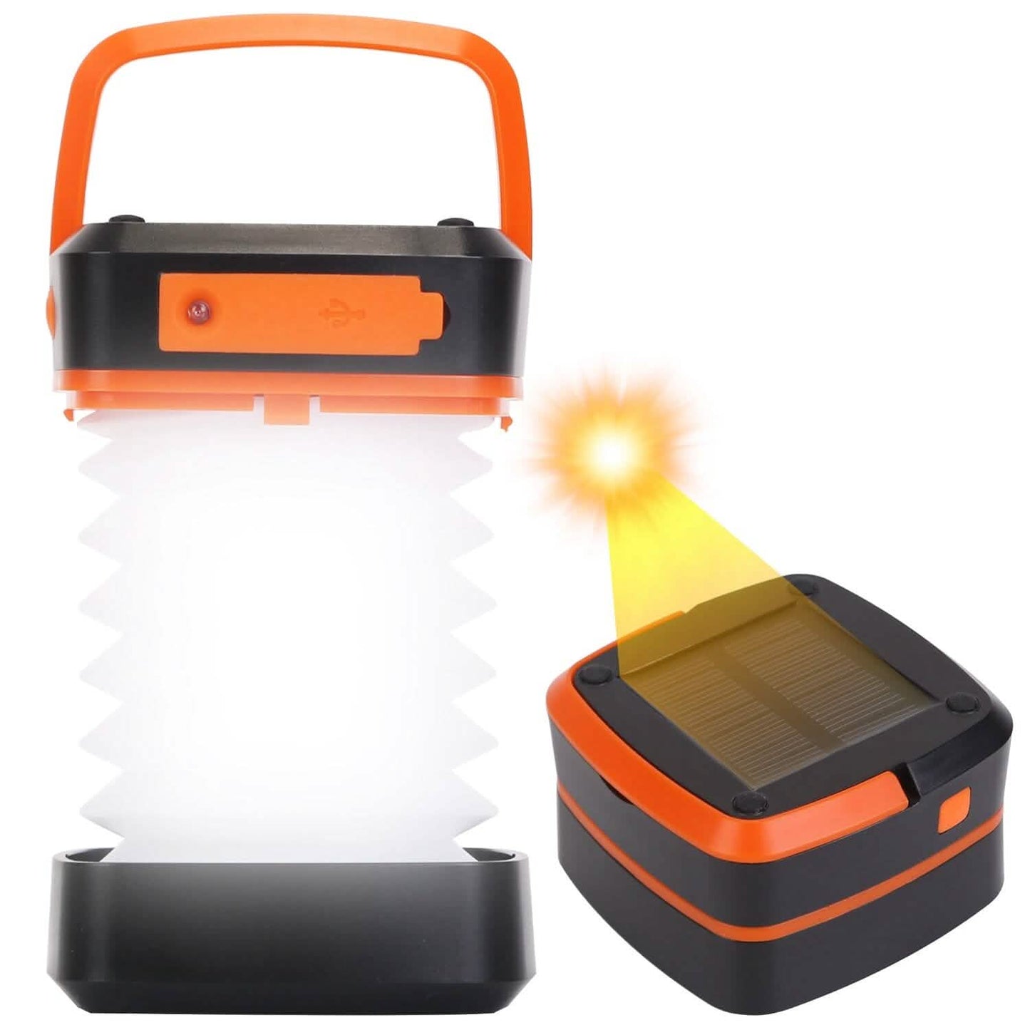 LED Collapsible Solar Camping Lantern DailySale