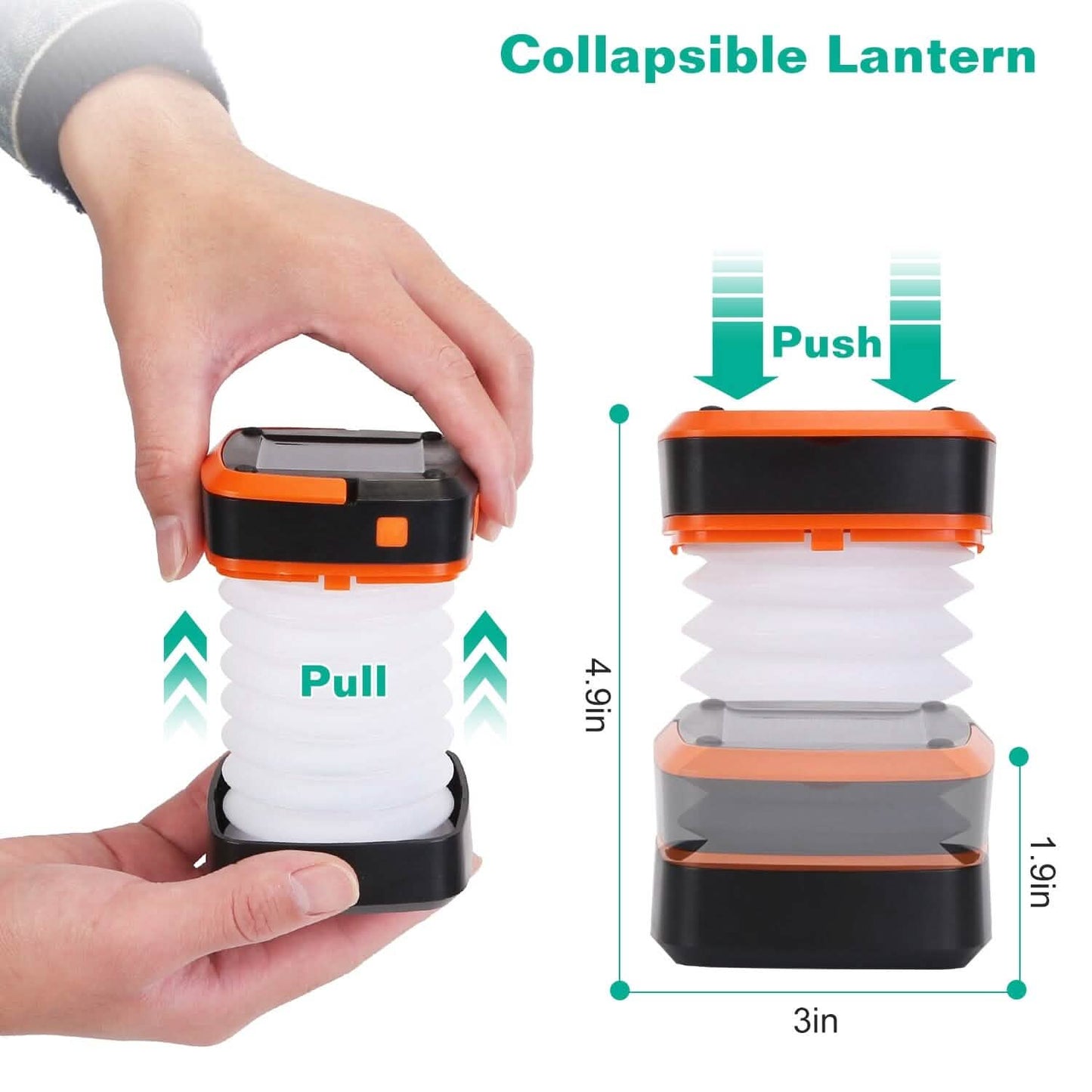 LED Collapsible Solar Camping Lantern DailySale