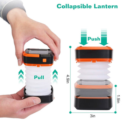 LED Collapsible Solar Camping Lantern DailySale