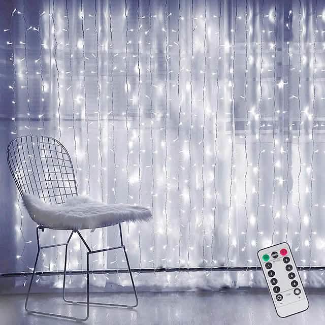 LED Curtain String Lights Home Decor Lights DailySale