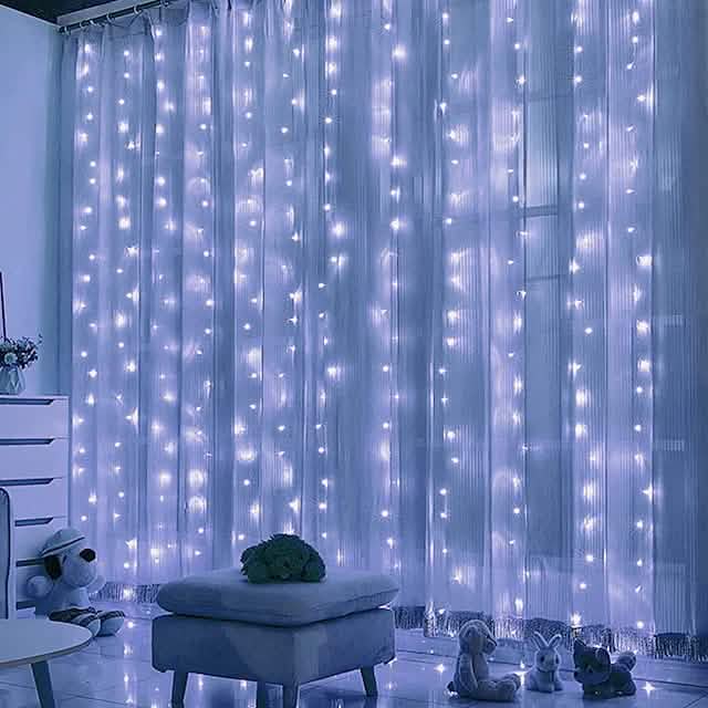 LED Curtain String Lights Home Decor Lights DailySale