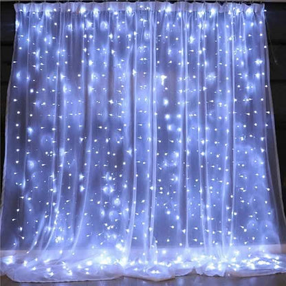LED Curtain String Lights Home Decor Lights DailySale