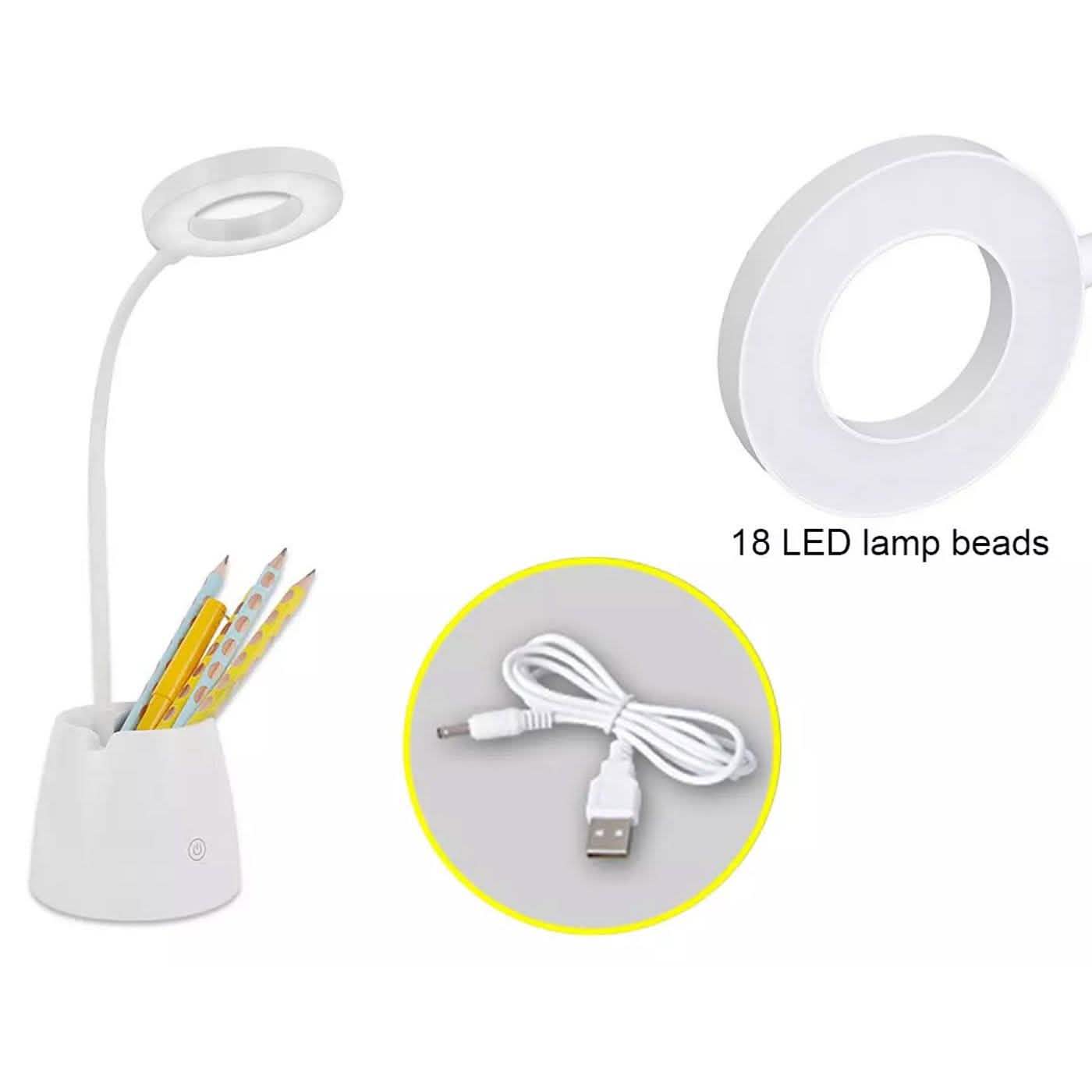 LED Desk Lamp 3 Color Modes Eye-Caring Table Lamp DailySale