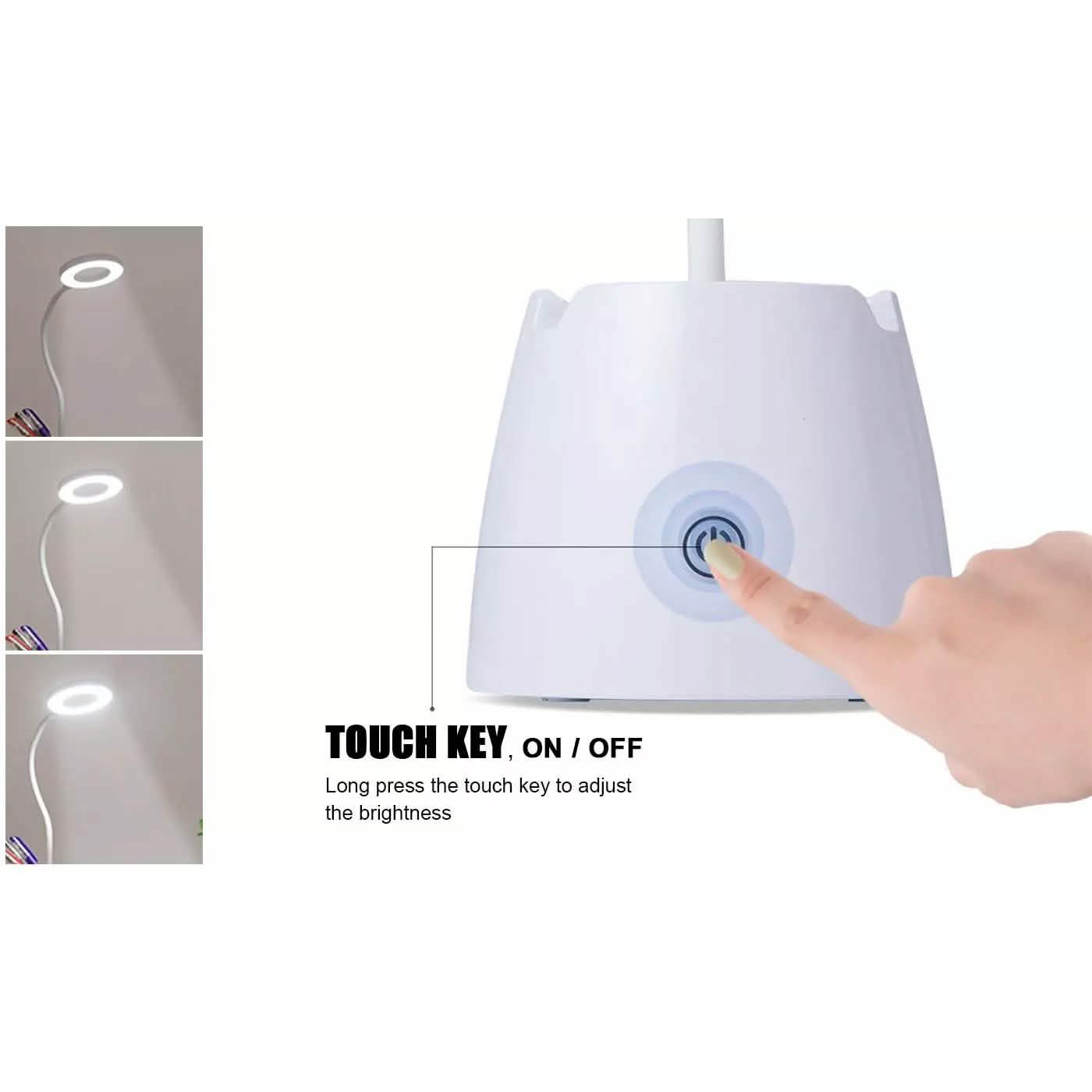 LED Desk Lamp 3 Color Modes Eye-Caring Table Lamp DailySale