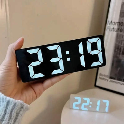 LED Digital Alarm Clock with Dual Alarms, Voice Control and more DailySale