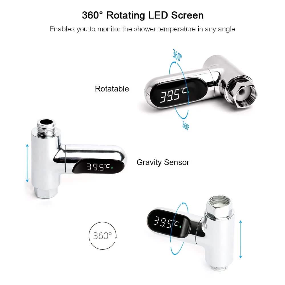 LED Digital Shower Thermometer DailySale