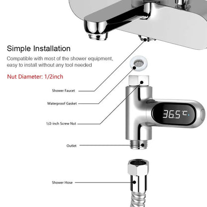 LED Digital Shower Thermometer DailySale