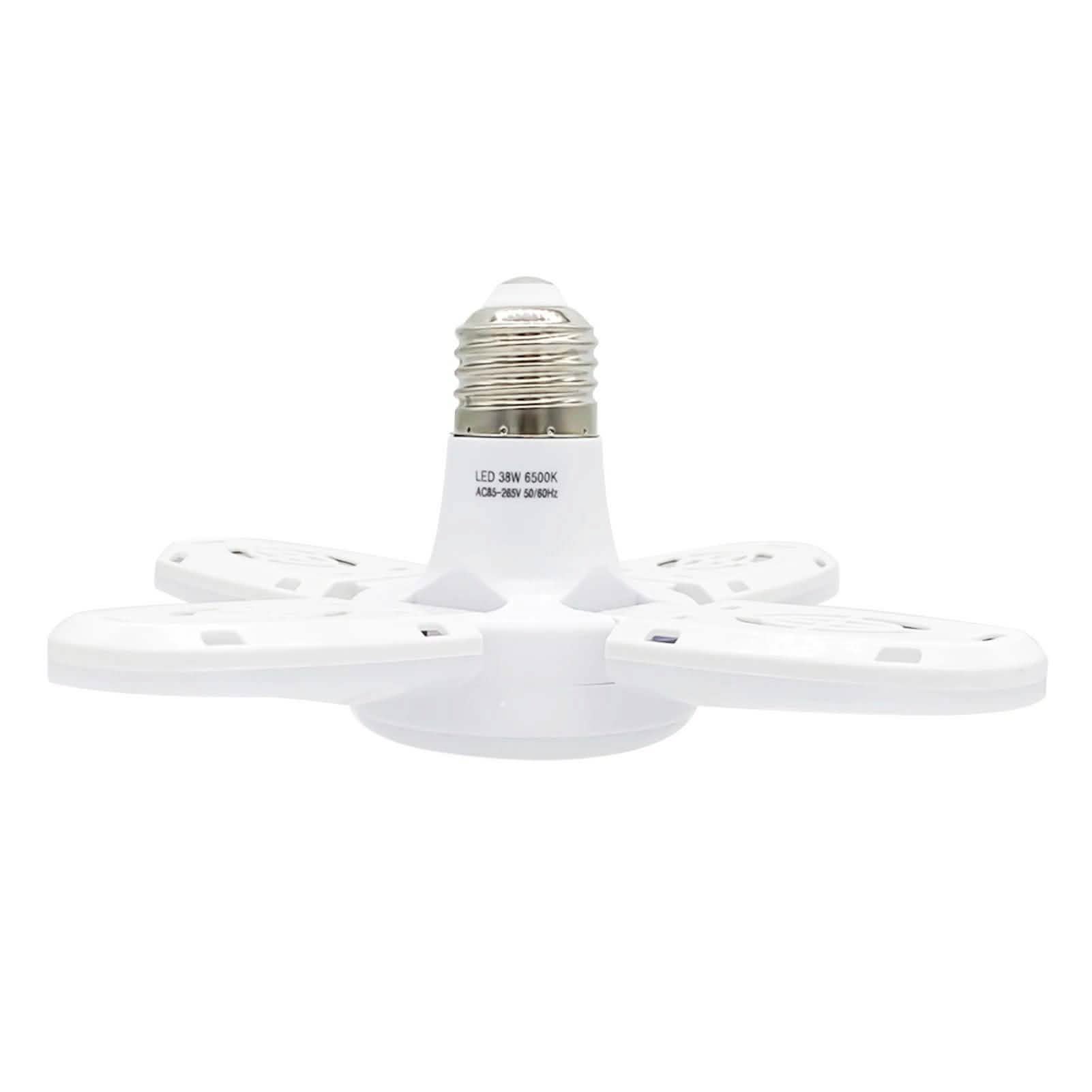 LED Dimmable Garage Ceiling Lights with 4 Adjustable Panels DailySale