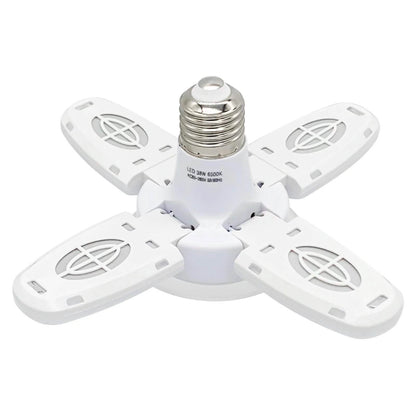 LED Dimmable Garage Ceiling Lights with 4 Adjustable Panels DailySale