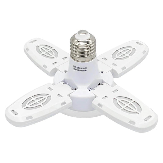 LED Dimmable Garage Ceiling Lights with 4 Adjustable Panels DailySale