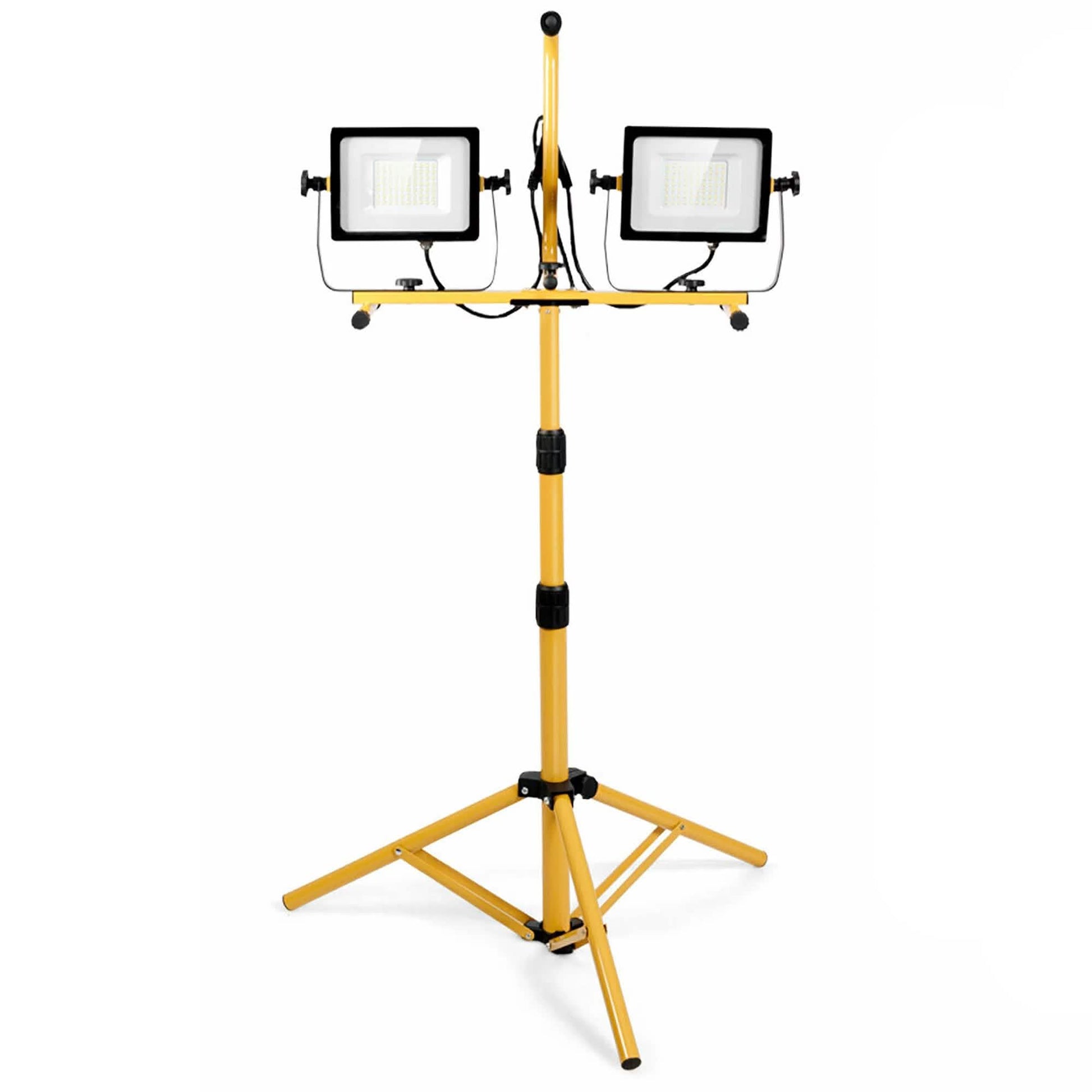 LED Dual-Head Work Light with Adjustable Tripod Stand DailySale
