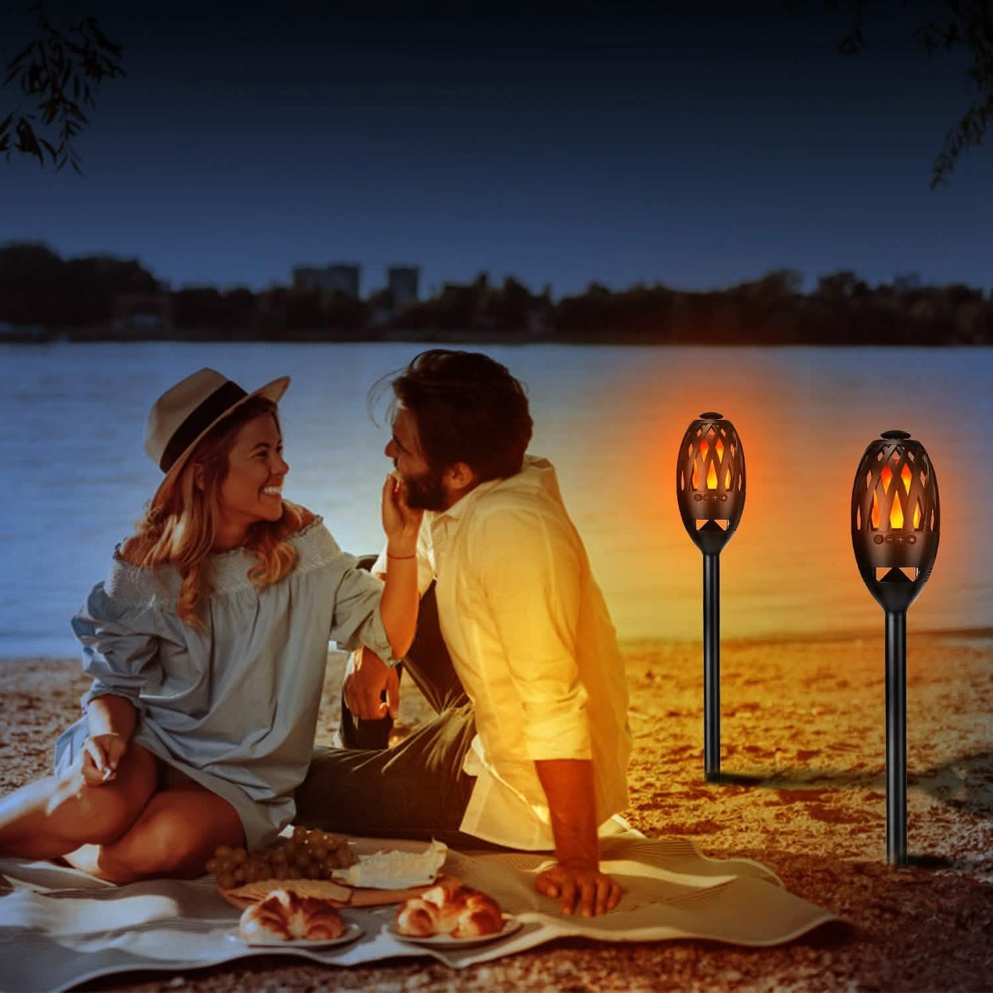 LED Flame Speakers Torch DailySale