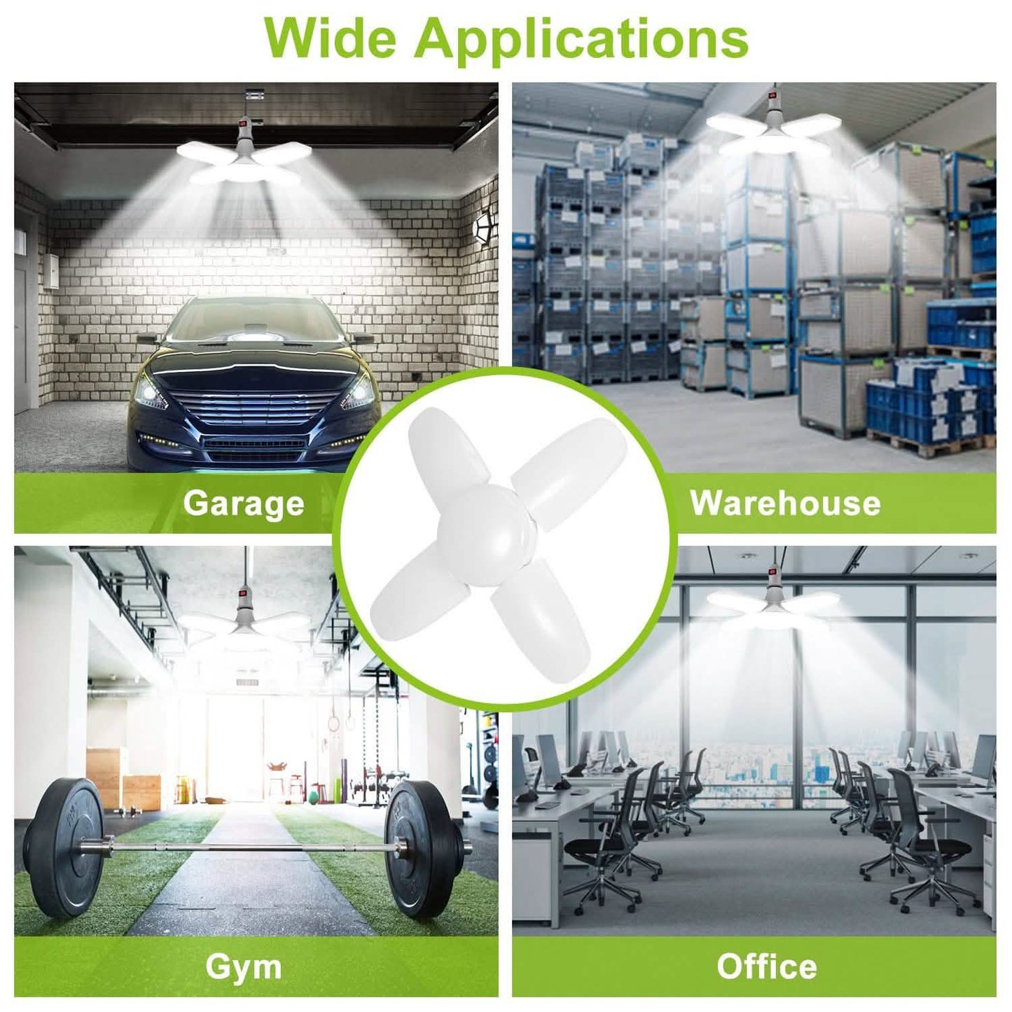 LED Garage Light E27/B22 60W DailySale