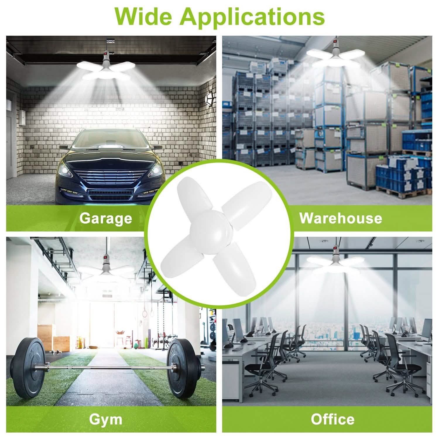 LED Garage Light E27/B22 60W DailySale