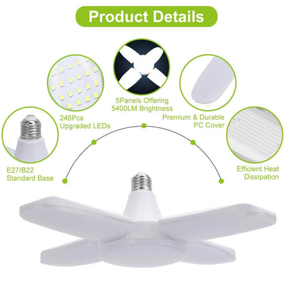 LED Garage Light E27/B22 60W DailySale