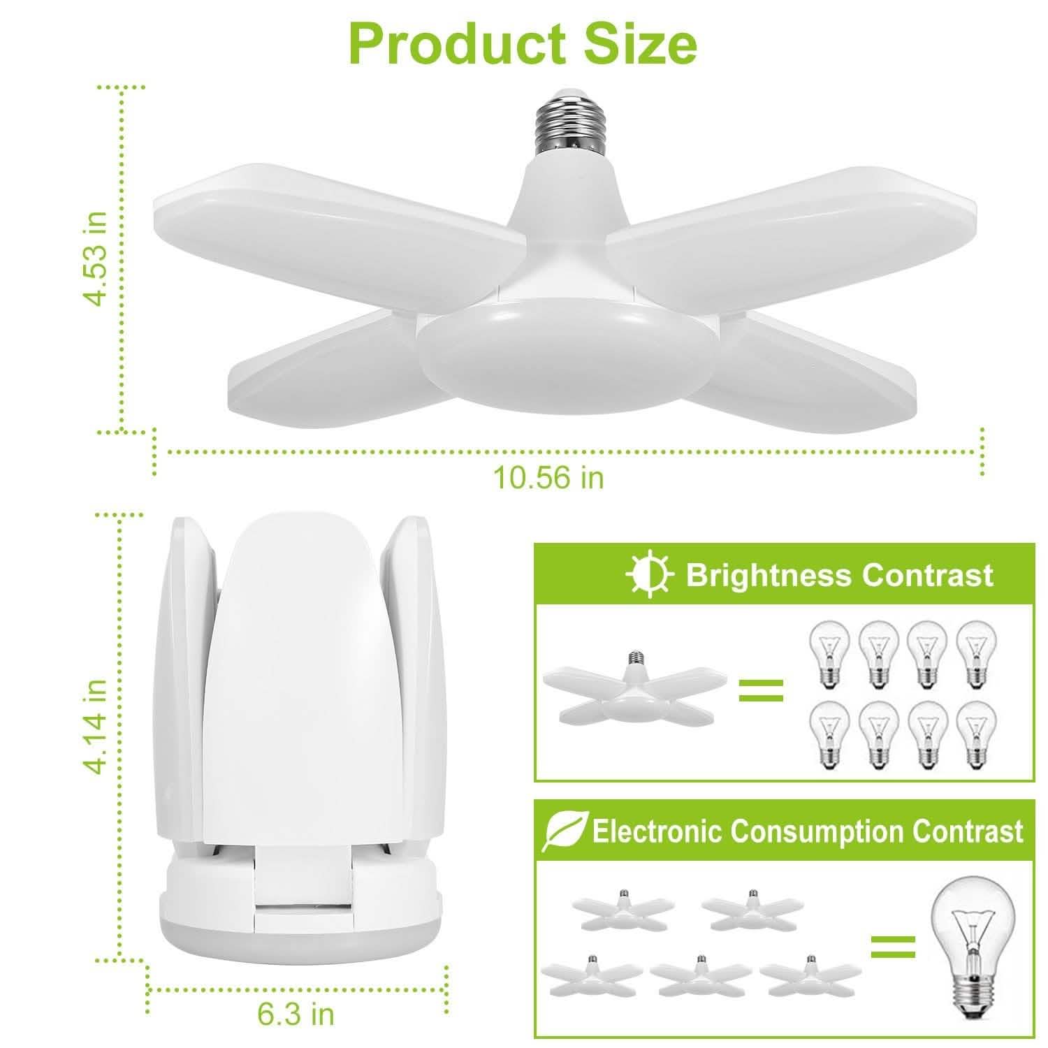 LED Garage Light E27/B22 60W DailySale