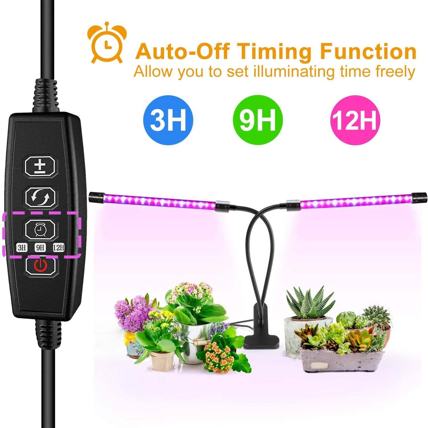 LED Grow Light Dual Head Lamp DailySale