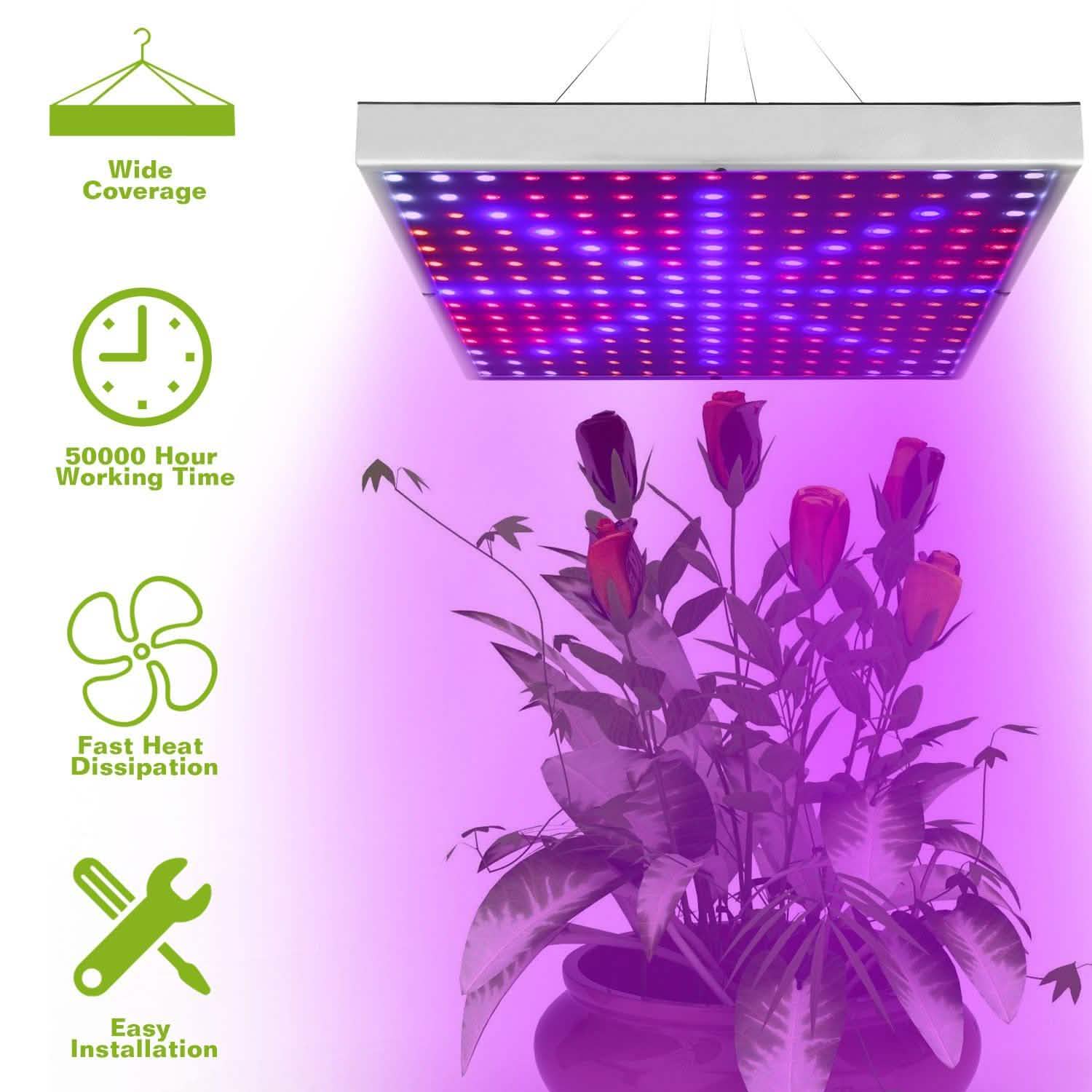 LED Grow Light Full Spectrum Hanging DailySale