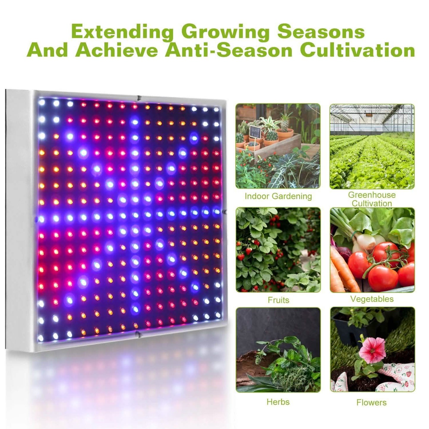 LED Grow Light Full Spectrum Hanging DailySale