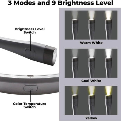 LED Hands-free Flashlight Neck Lamp DailySale