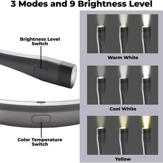 LED Hands-free Flashlight Neck Lamp DailySale