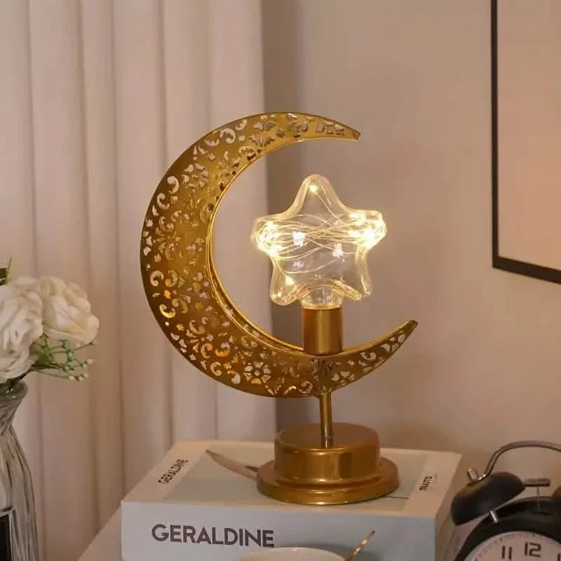 LED Iron Moon Lamp DailySale