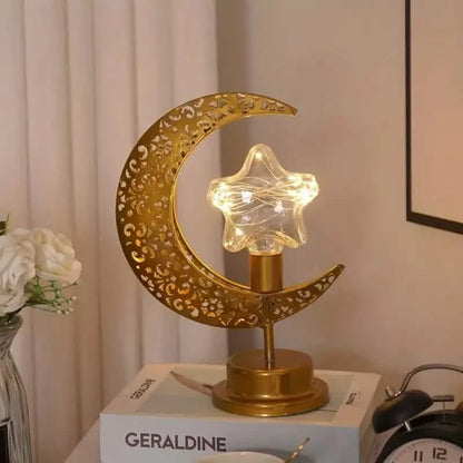 LED Iron Moon Lamp DailySale