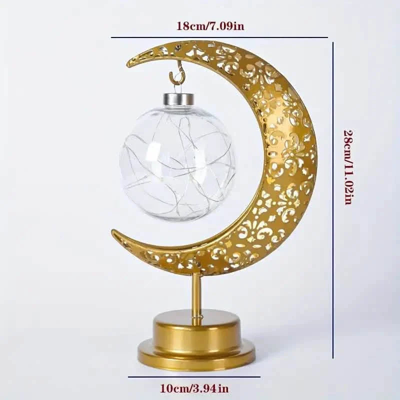 LED Iron Moon Lamp DailySale