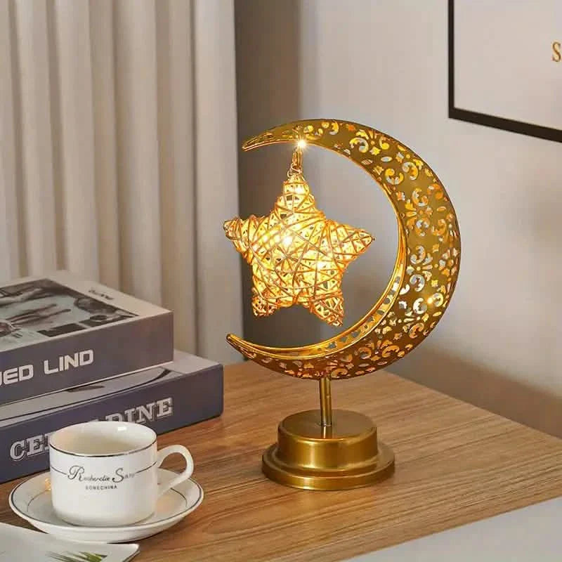 LED Iron Moon Lamp DailySale