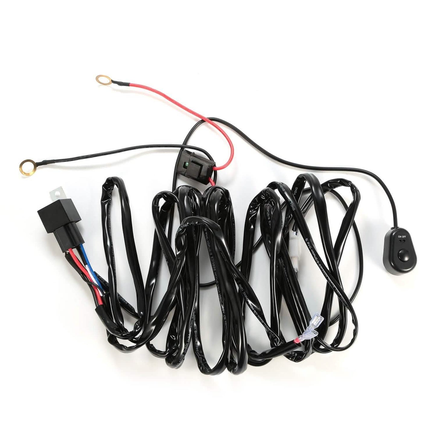 LED Light Bar Wiring Harness Kit Universal Fitment DailySale
