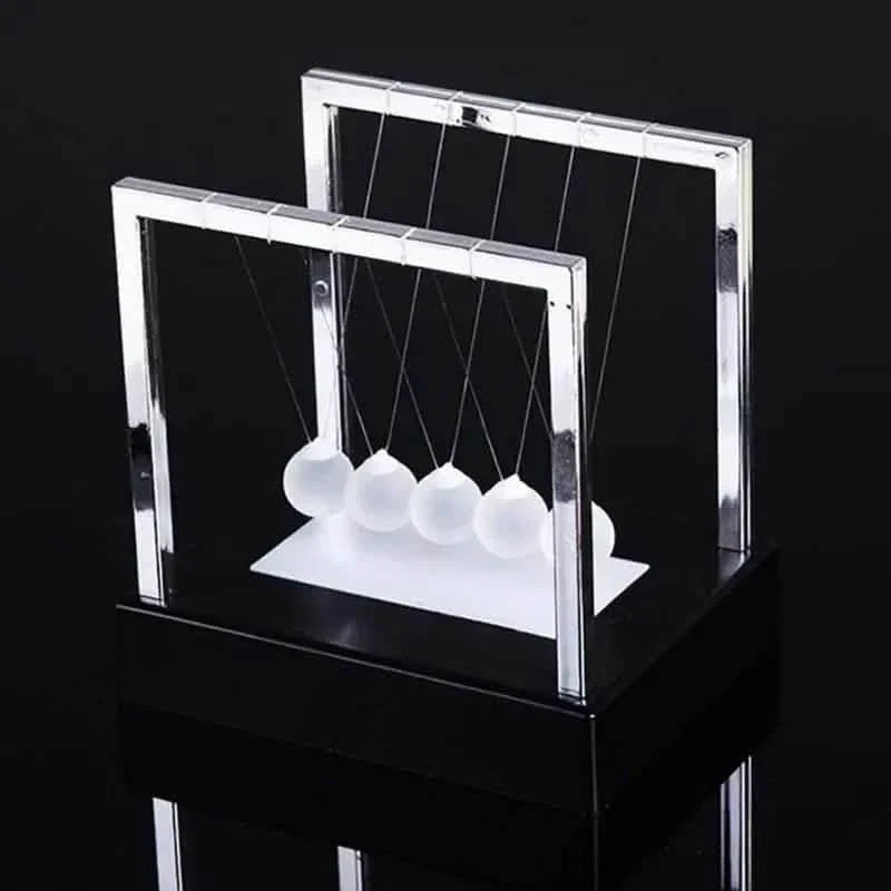 LED Light Up Pendulum Perpetual Fun Science Physics Learning Balance Balls Desk Toys DailySale