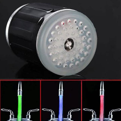 LED Light Water Faucet Tap Heads Glow LED Shower Stream DailySale