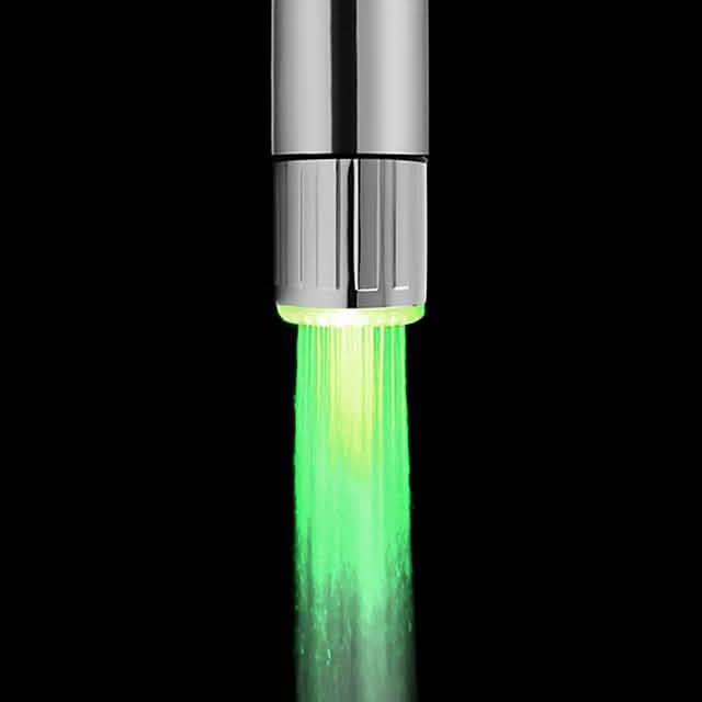 LED Light Water Faucet Tap Heads Glow LED Shower Stream DailySale