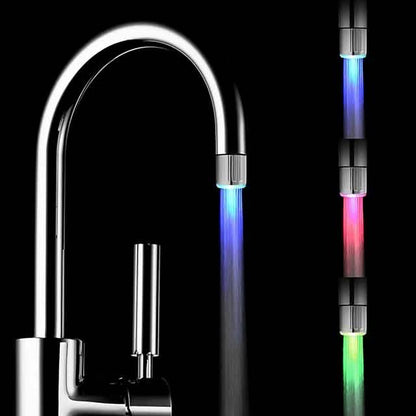LED Light Water Faucet Tap Heads Glow LED Shower Stream DailySale