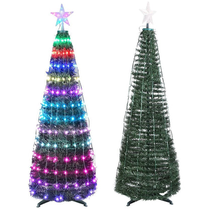 LED Lights Collapsible Christmas Tree Light with Remote App Control DailySale