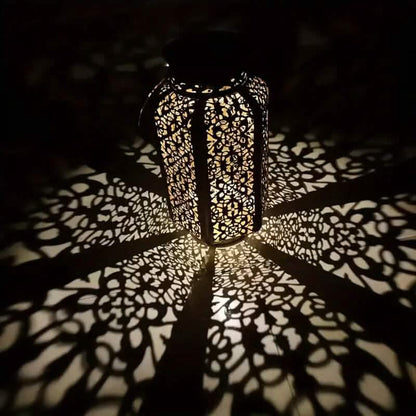 LED Metal Lantern Solar Lamp DailySale