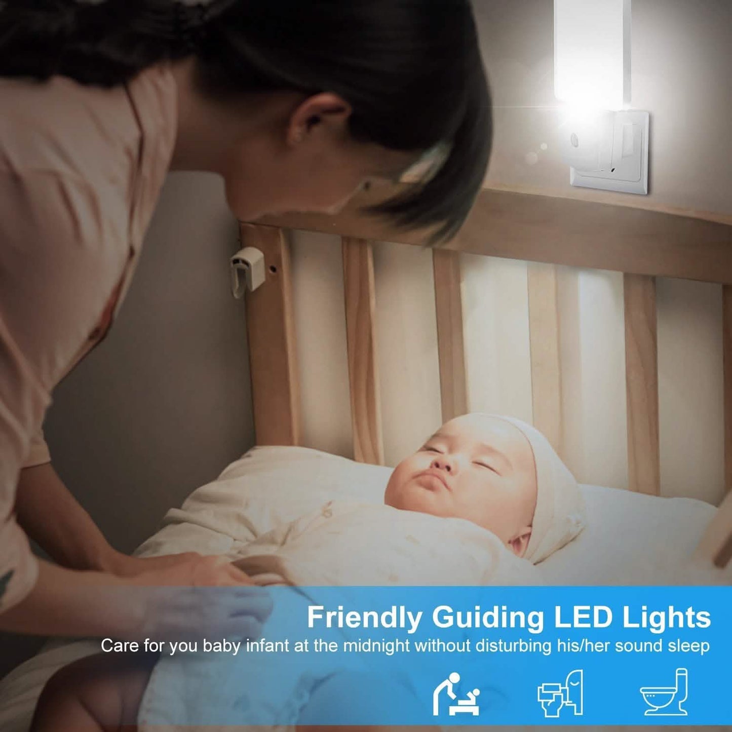 LED Night Light Dusk to Dawn Sensor DailySale