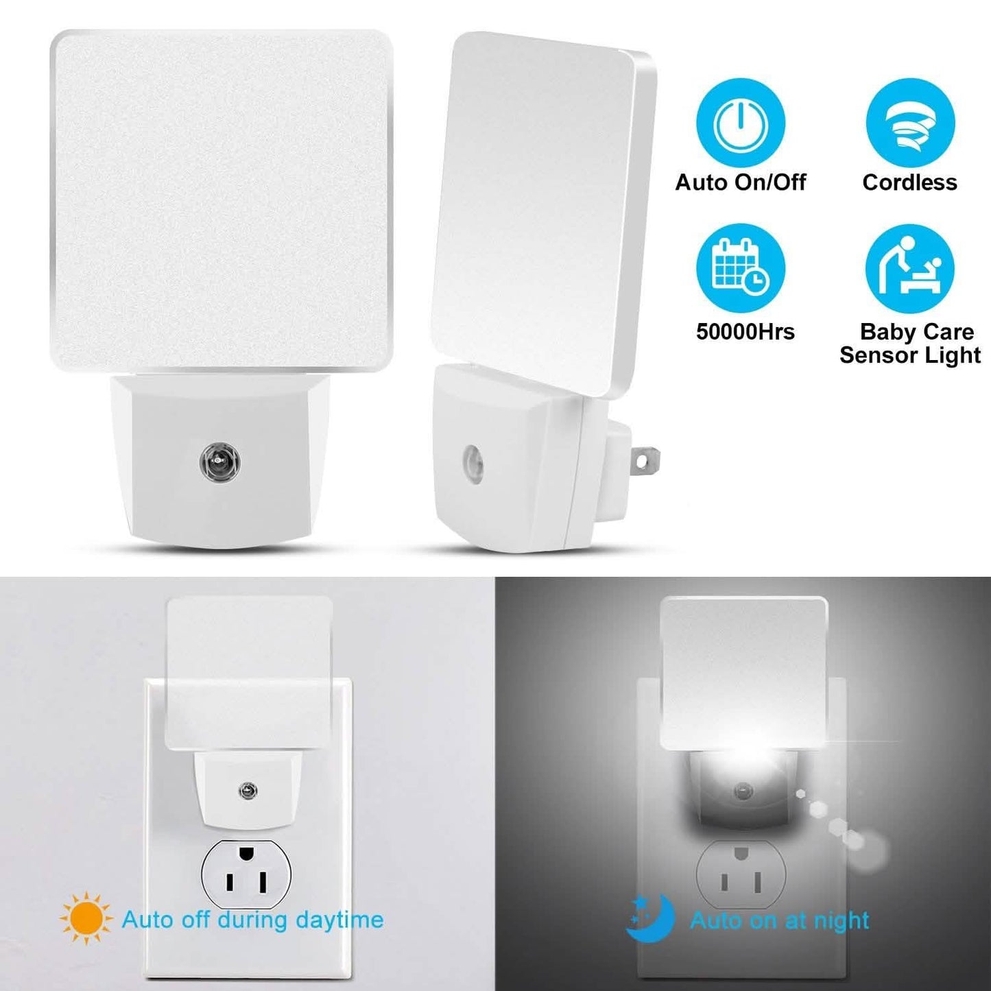 LED Night Light Dusk to Dawn Sensor DailySale