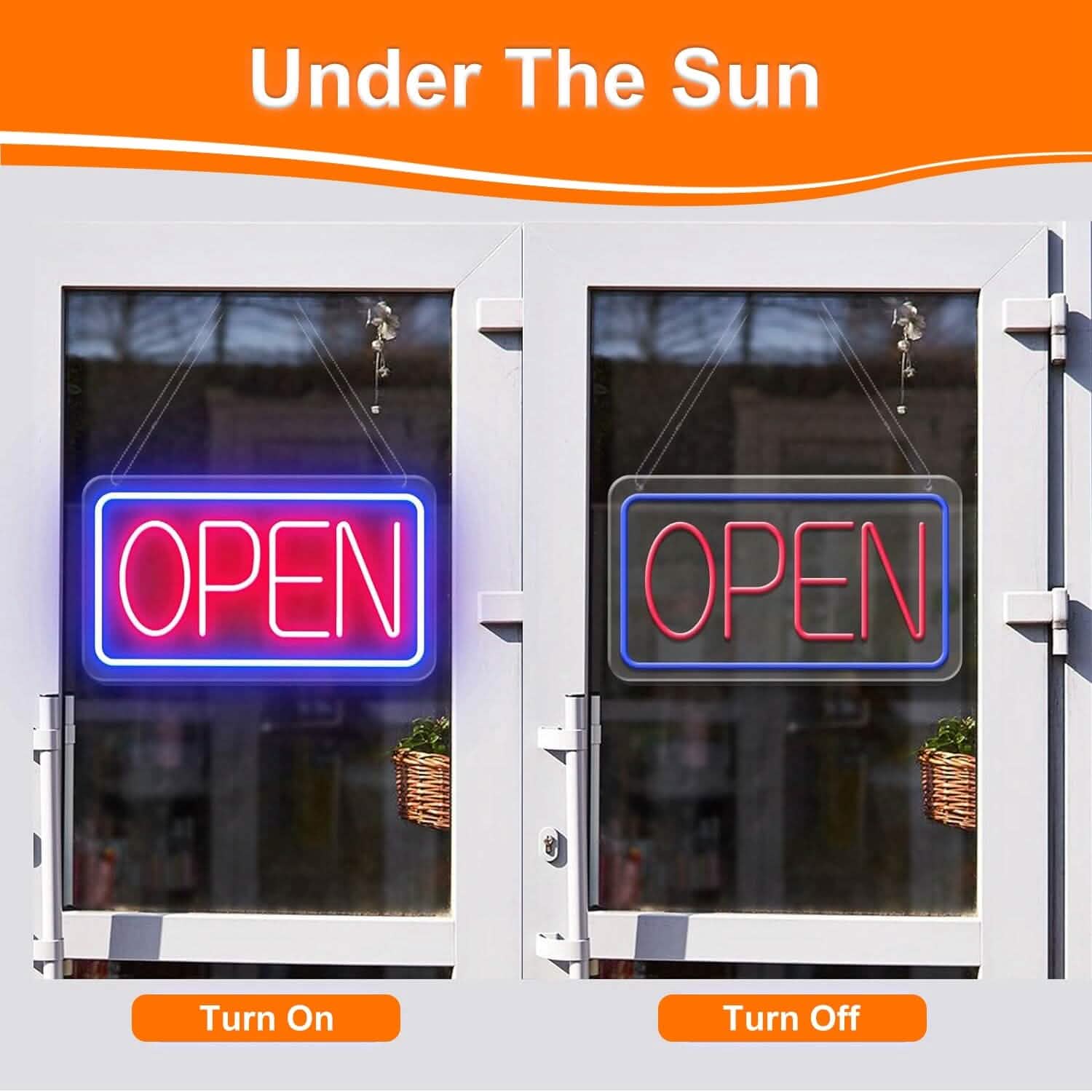 LED Open Sign Advertisement Board with 11 Levels Adjustable Brightness DailySale