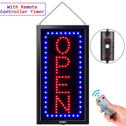 LED Open Sign Advertisement Board With Remote Control and Timing Function DailySale